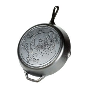 Wildlife Series® 12 Inch Cast Iron Bear Skillet